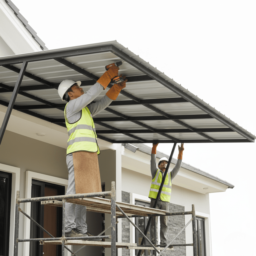 Jasa pemasangan kanopi - karya abadi sahabat